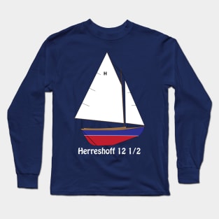 Herreshoff 12 1/2 Sailboat Long Sleeve T-Shirt